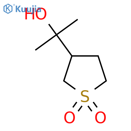 3-(2-hydroxypropan-2-yl)-1lambda6-thiolane-1,1-dione structure