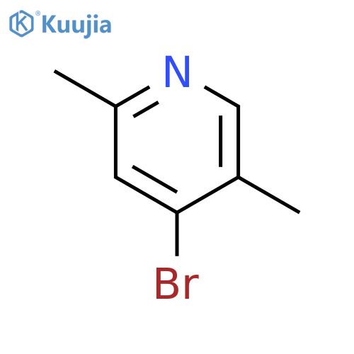 4-Bromo-2,5-dimethylpyridine structure