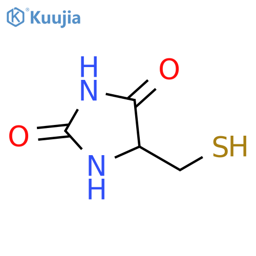 5-(sulfanylmethyl)imidazolidine-2,4-dione structure
