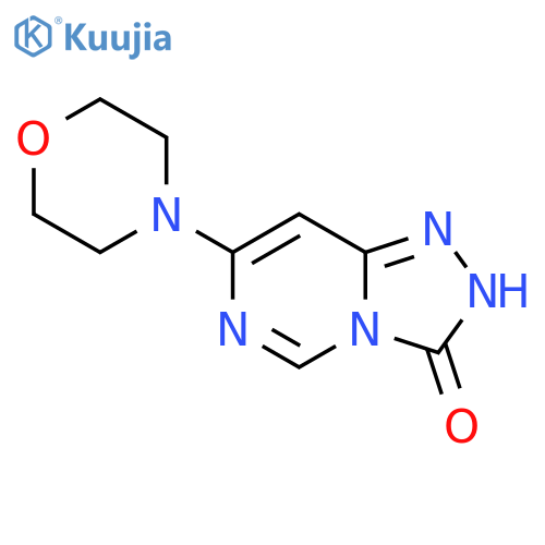 7-Morpholin-4-yl-2H-[1,2,4]triazolo[4,3-c]pyrimidin-3-one structure