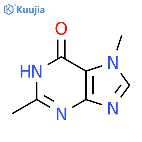 2,7-dimethyl-6,7-dihydro-1H-purin-6-one structure