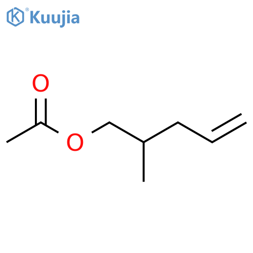 4-Penten-1-ol, 2-methyl-, 1-acetate structure
