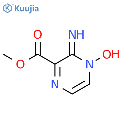 2-aMino-3-(Methoxycarbonyl)pyrazine 1-oxide structure