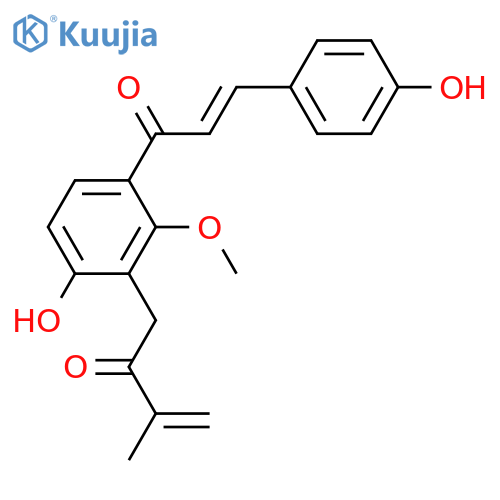 Xanthoangelol K; (E)-form structure