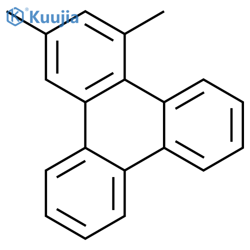 Triphenylene,1,3-dimethyl- structure