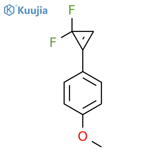 1-(3,3-difluorocycloprop-1-en-1-yl)-4-methoxybenzene structure