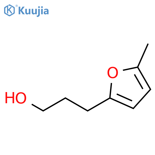 3-(5-methylfuran-2-yl)propan-1-ol structure
