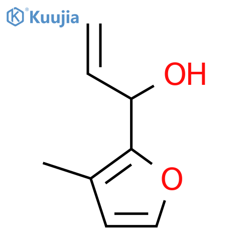 1-(3-methylfuran-2-yl)prop-2-en-1-ol structure