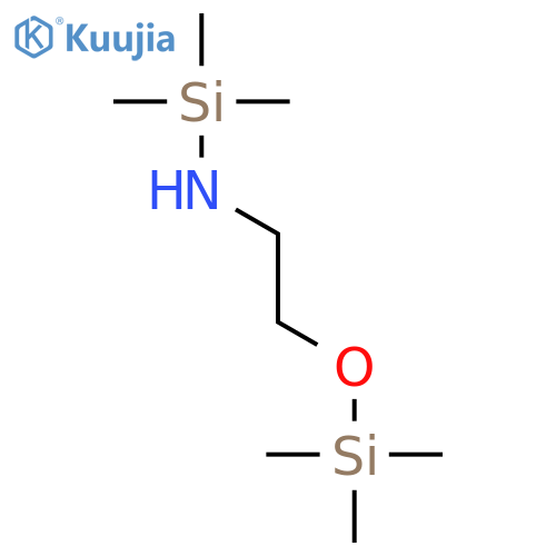 1,1,1-trimethyl-N-{2-[(trimethylsilyl)oxy]ethyl}silanamine structure