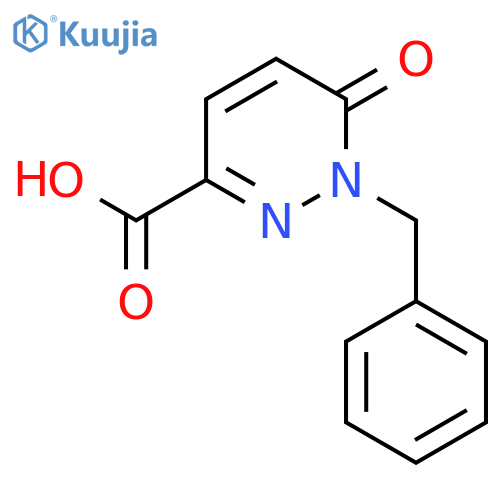 1-Benzyl-6-oxo-1,6-dihydropyridazine-3-carboxylic acid structure