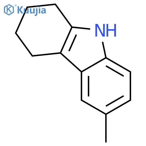 6-Methyl-2,3,4,9-tetrahydro-1H-carbazole structure