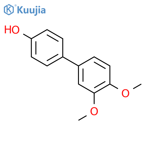 4-(3,4-dimethoxyphenyl)phenol structure