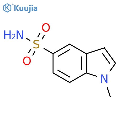 1-methyl-1H-indole-5-sulfonamide structure