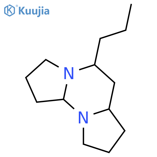 Dipyrrolo[1,2-a:1',2'-c]pyrimidine,decahydro-5-propyl-, (5R,6aR,10aS)- structure