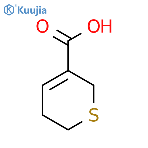 5,6-Dihydro-2H-thiopyran-3-carboxylic Acid structure