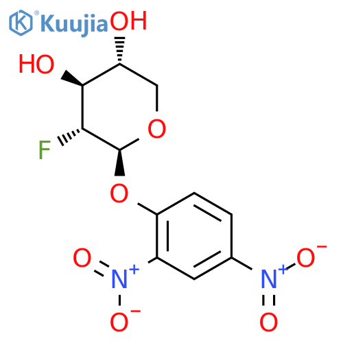2,4-Dinitrophenyl 2-Deoxy-2-fluoro-β-D-xylopyranoside structure