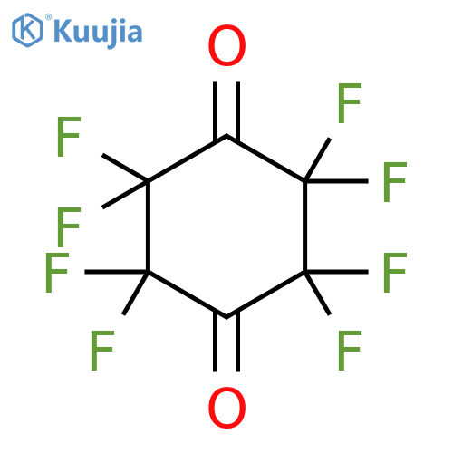 1,4-Cyclohexanedione, 2,2,3,3,5,5,6,6-octafluoro- structure