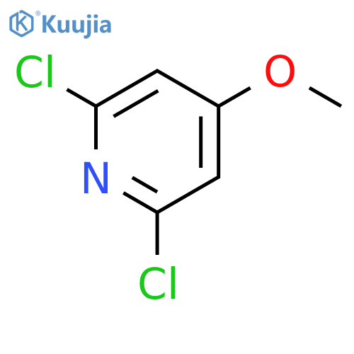 2,6-Dichloro-4-methoxypyridine structure