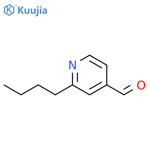 2-butylpyridine-4-carbaldehyde structure