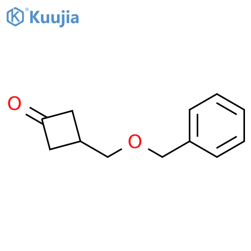 3-[(benzyloxy)methyl]cyclobutan-1-one structure