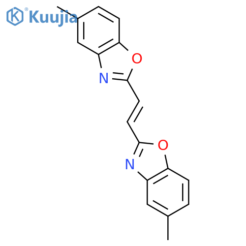 Benzoxazole,2,2'-(1E)-1,2-ethenediylbis[5-methyl- structure