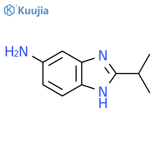 2-Isopropyl-1H-benzo[d]imidazol-5-amine structure