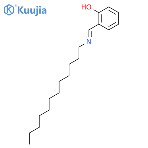 Phenol, 2-[(dodecylimino)methyl]- structure