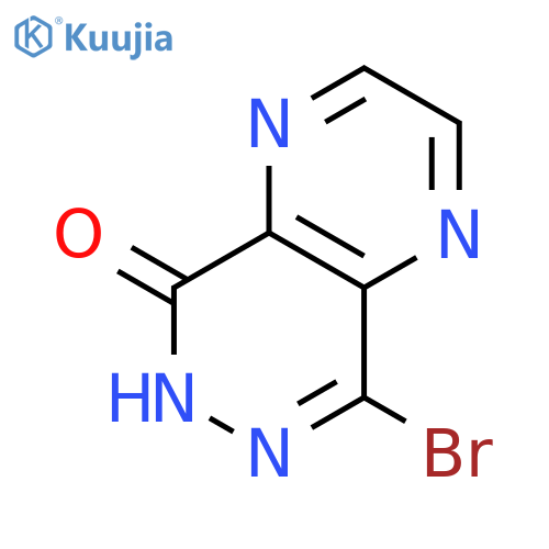 8-Bromopyrazino[2,3-d]pyridazin-5(6H)-one structure