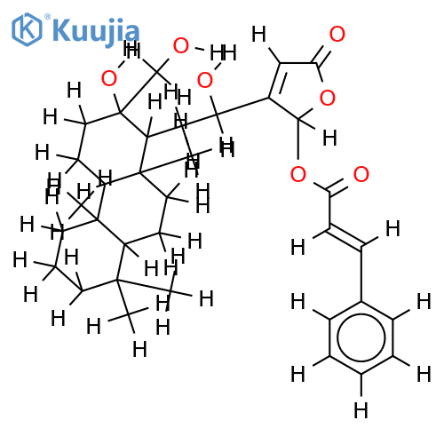 25-Cinnamoyl-Vulgaroside structure