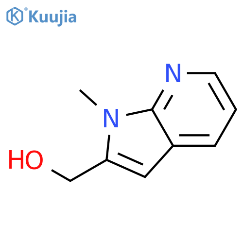 {1-methyl-1H-pyrrolo[2,3-b]pyridin-2-yl}methanol structure