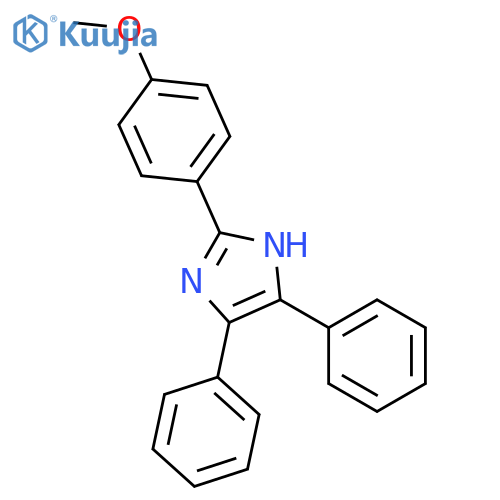 1H-Imidazole,2-(4-methoxyphenyl)-4,5-diphenyl- structure