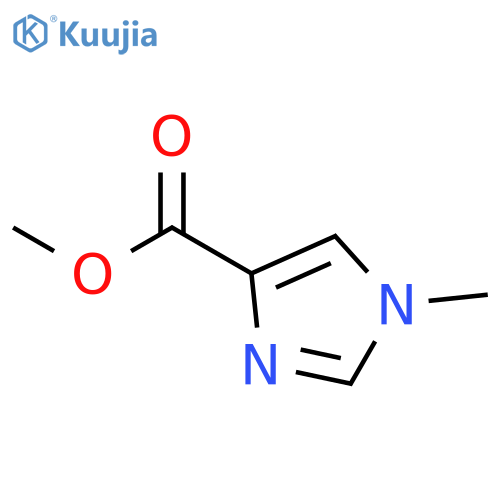 methyl 1-methylimidazole-4-carboxylate structure