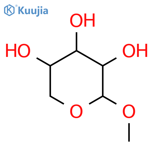 Methyl b-D-ribopyranoside structure