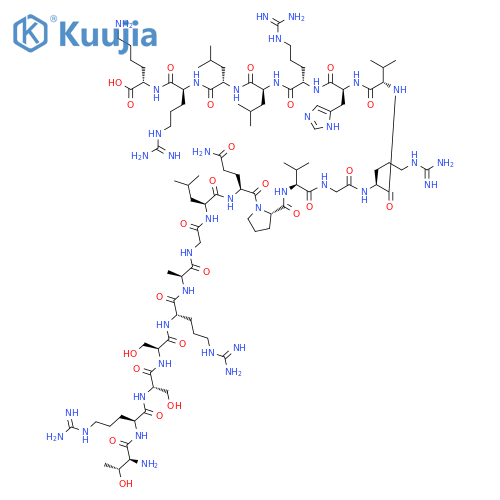 Thr-Arg-Ser-Ser-Arg-Ala-Gly-Leu-Gln-Phe-Pro-Val-Gly-Arg-Val-His-Arg-Leu-Leu-Arg-Lys structure