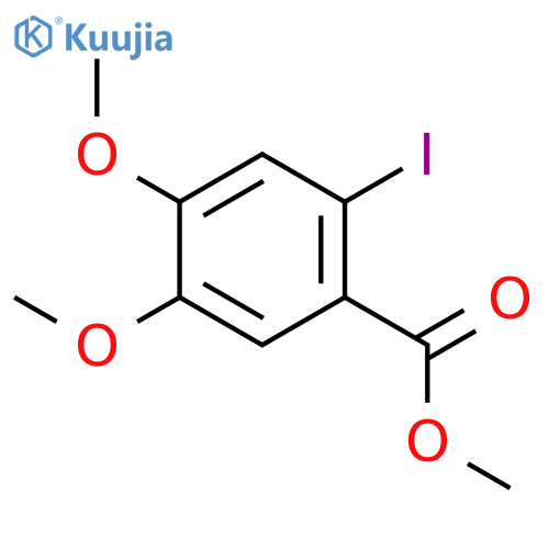 Methyl 2-iodo-4,5-dimethoxybenzoate structure