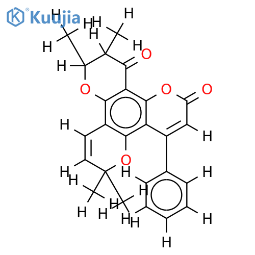 (+)-inophyllum C structure