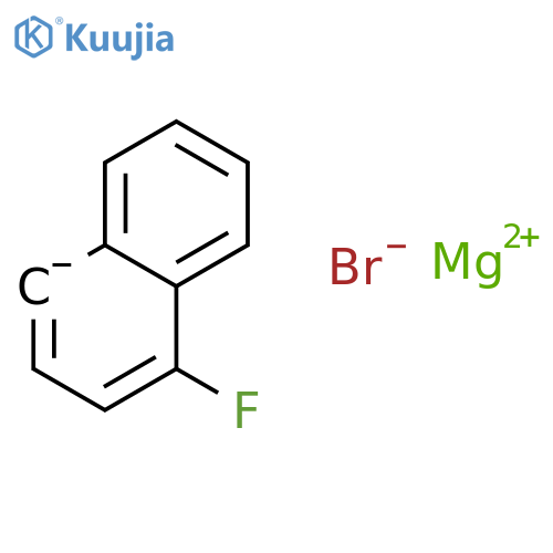 4-FLUORO-1-NAPHTHYLMAGNESIUM BROMIDE structure
