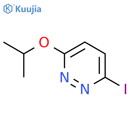 3-Iodo-6-isopropoxypyridazine structure