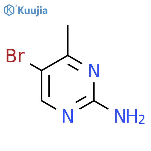 2-Amino-5-bromo-4-methylpyrimidine structure