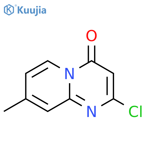 2-Chloro-8-methyl-4H-pyrido[1,2-a]pyrimidin-4-one structure