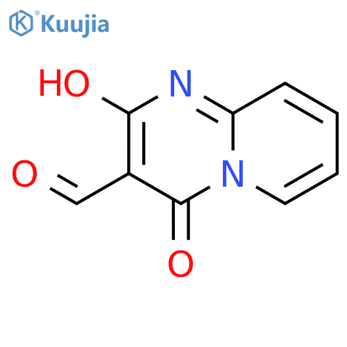 2-Hydroxy-4-oxo-4H-pyrido[1,2-a]pyrimidine-3-carbaldehyde structure