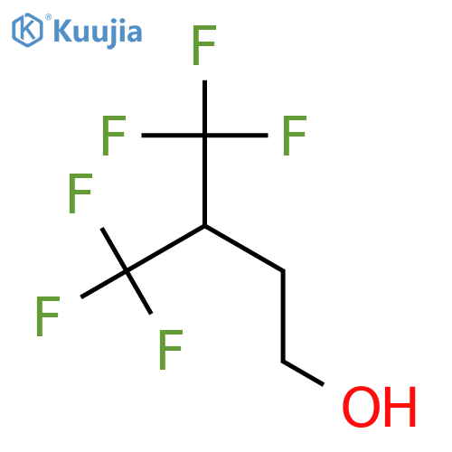 4,\u200b4,\u200b4-\u200bTrifluoro-\u200b3-\u200b(trifluoromethyl)\u200b-1-butanol structure