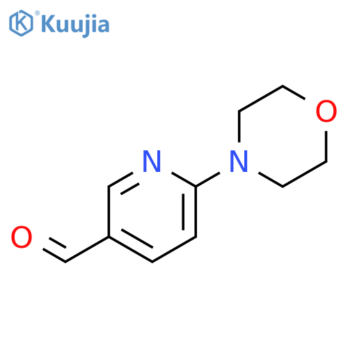 6-(morpholin-4-yl)pyridine-3-carbaldehyde structure