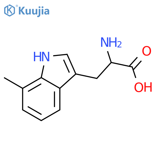 7-Methyl-DL-tryptophan structure