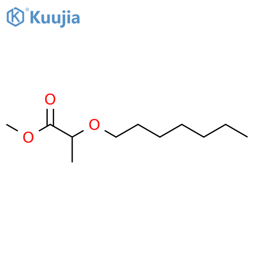 methyl 2-(heptyloxy)propanoate structure