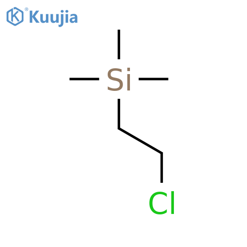(2-chloroethyl)trimethylsilane structure