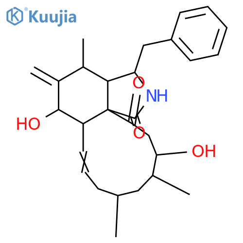7,18,19-Trihydroxy-16,18-dimethyl-10-phenyl[11]cytochalasa-6(12),13-diene-1,21-dione; 18-Deoxy structure