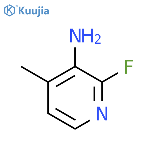 2-Fluoro-4-methylpyridin-3-amine structure