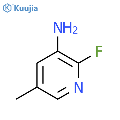 2-fluoro-5-methylpyridin-3-amine structure