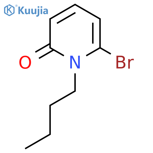 6-Bromo-1-butyl-1,2-dihydropyridin-2-one structure